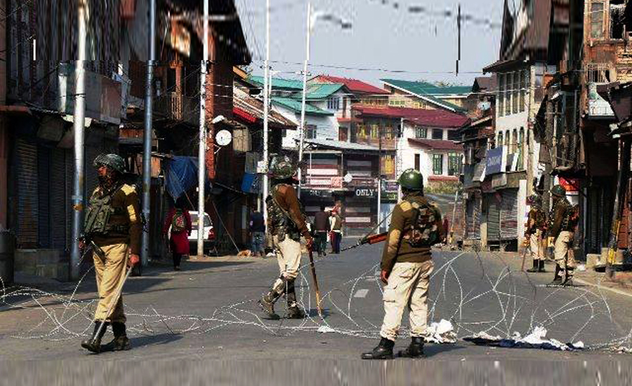 Complete shutdown against ban on JKLF in IOK today