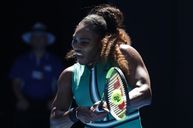 Serena rolls past Osaka in Toronto, Halep retires