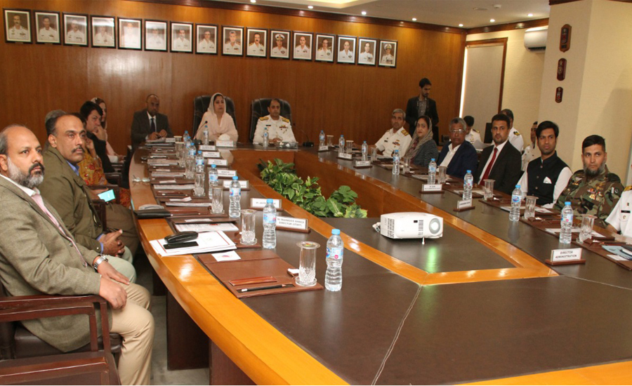 Senate body visits Pakistan Navy Dockyard & Headquarters