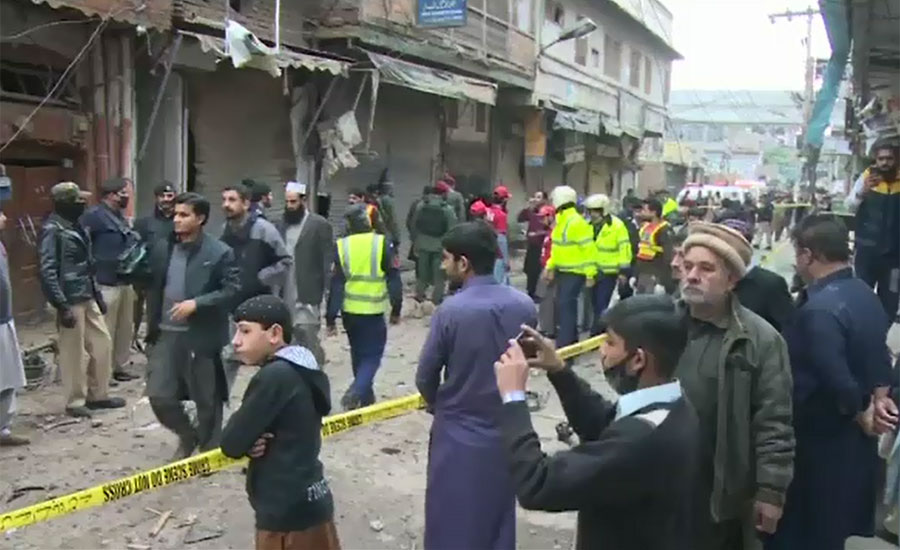 Six injured in a blast in Peshawar’s Kali Bari market