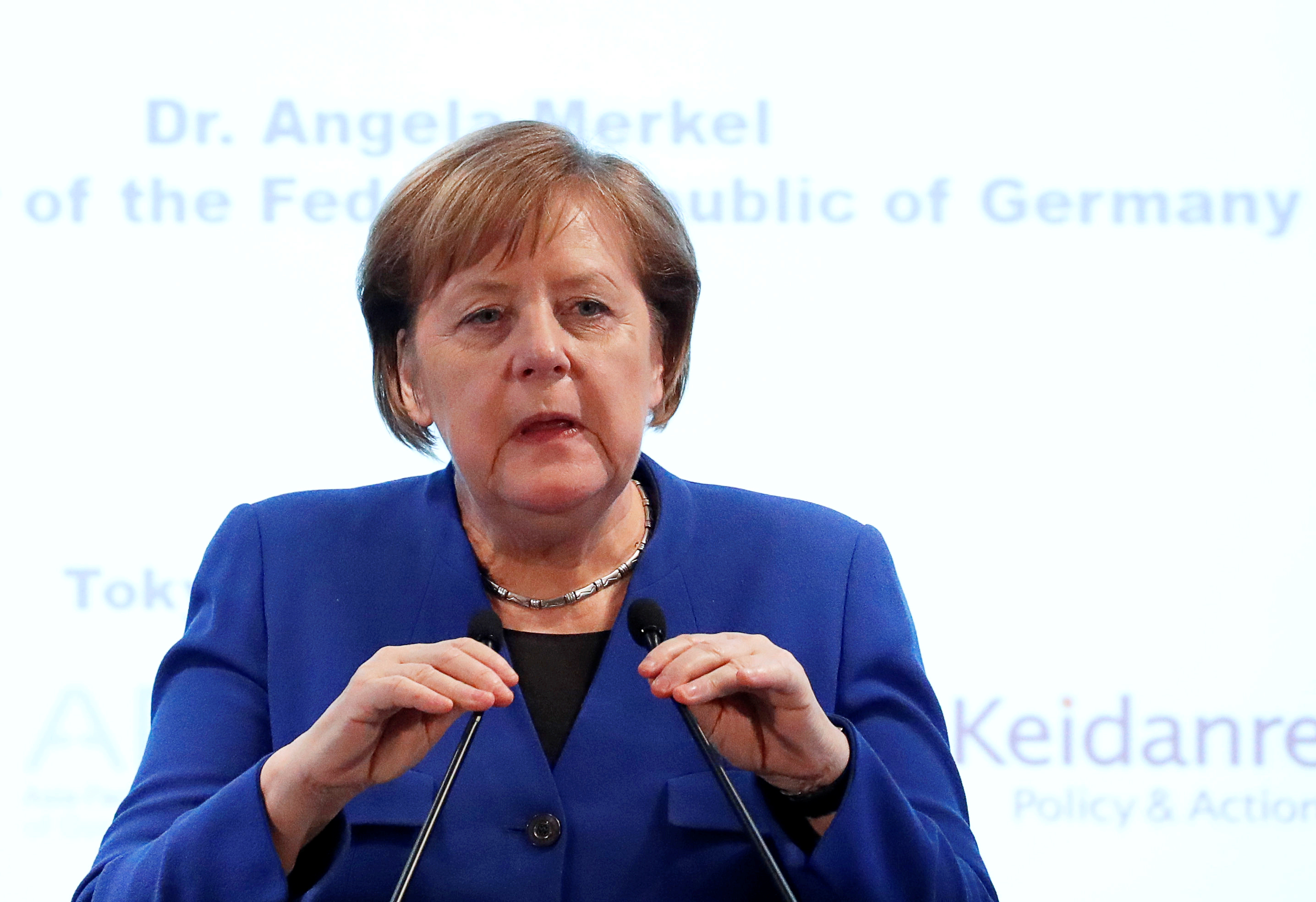 Merkel says still time for Brexit solution