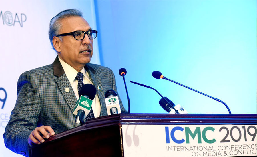 Resolution of Kashmir issue mandatory for peace: President Dr Arif Alvi