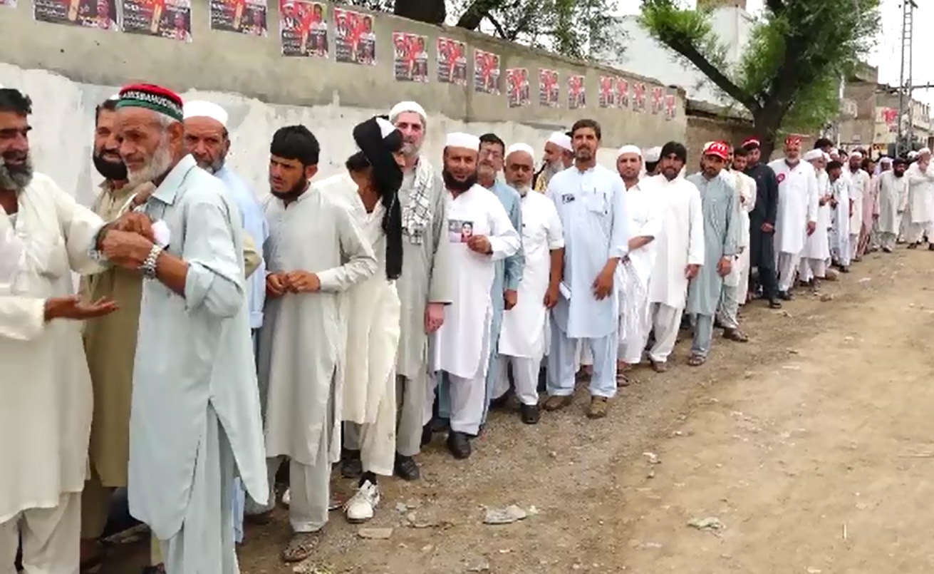 Polling underway for PK-30 Mansehra by-poll