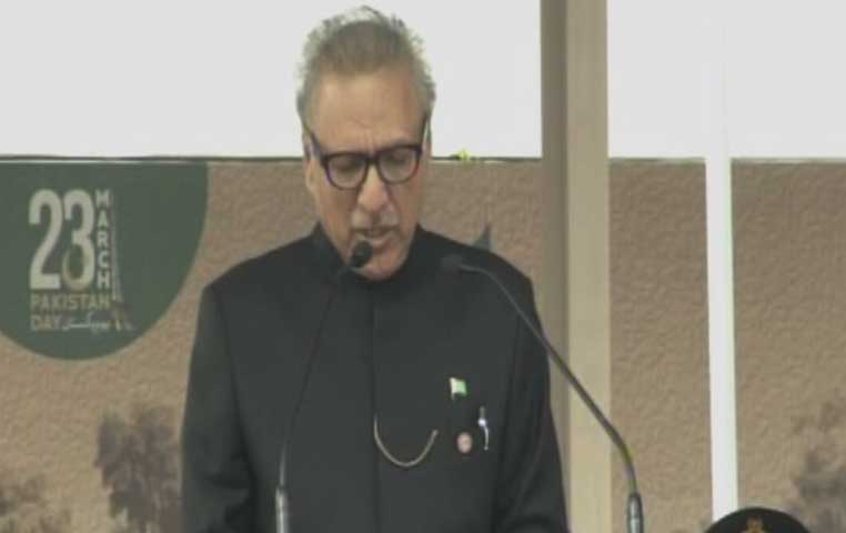 Desire for peace not to be considered a weakness, says President Alvi