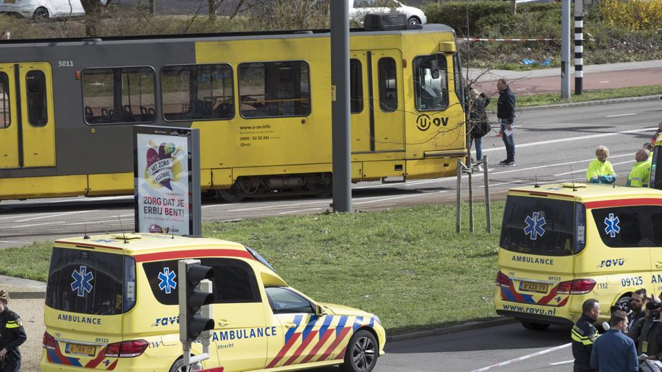 Dutch police hunt for Turkish man after three shot dead in tram