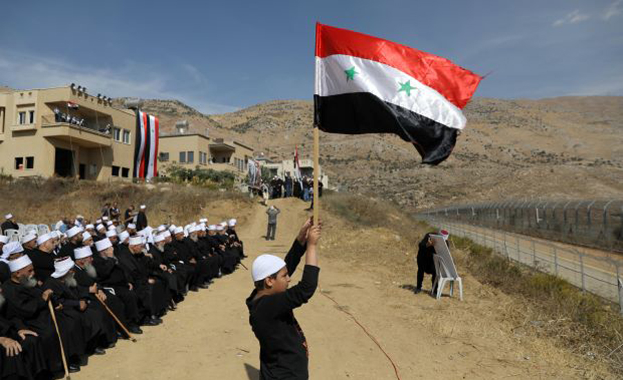 France says Israeli sovereignty over Golan breaks international law