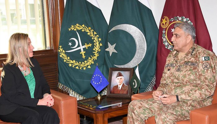 EU Representative Federica Mogherini calls on COAS