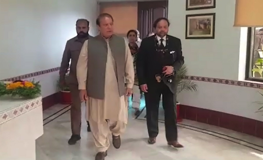 Nawaz Sharif again undergoes medical check-up at Sharif Medical City