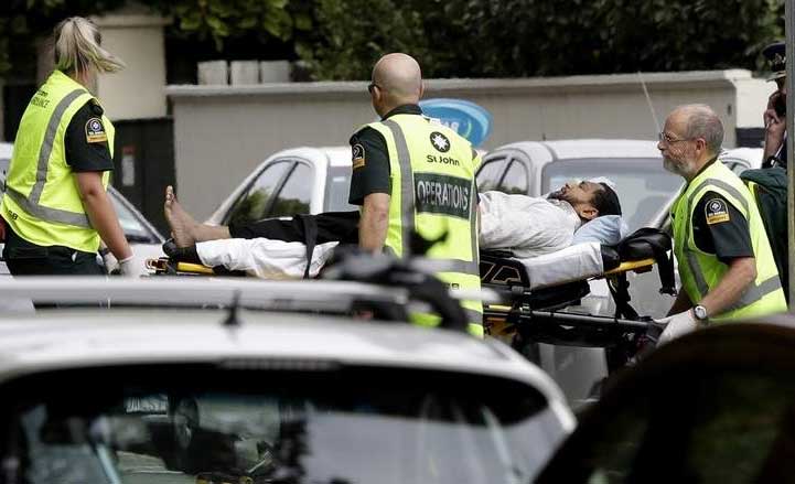 50 martyred as gunman opens fire at mosque in NZ