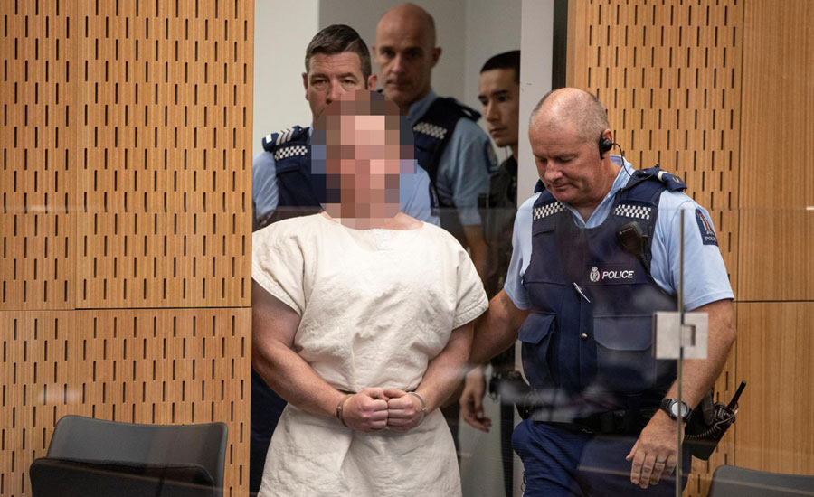 Suspected white supremacist charged with murder after New Zealand mosque shootings