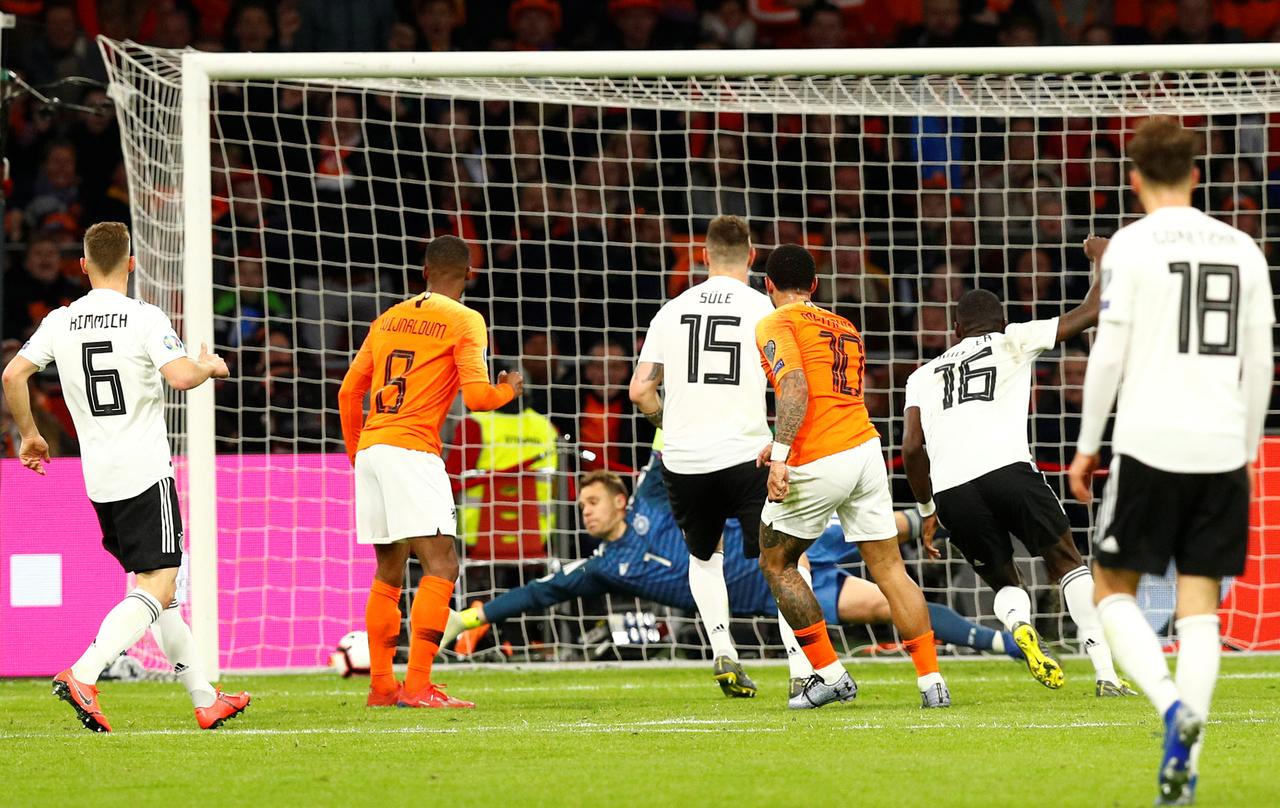 Germany stun Netherlands in Euro 2020 Group C qualifier