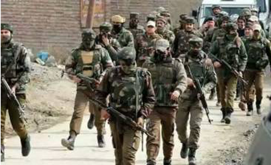 Complete shutdown against Indian election drama in IOK