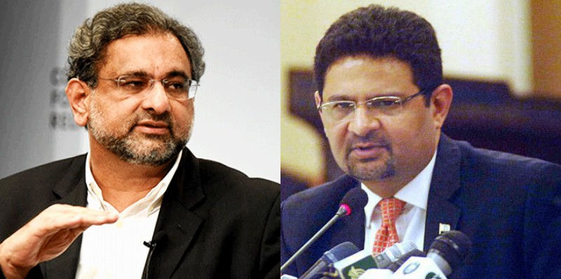 Names of Khaqan Abbasi, Miftah Ismail placed on ECL