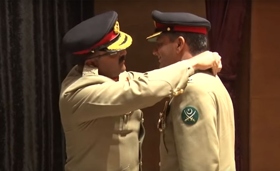 Military awards conferred to army personnel at investiture ceremony