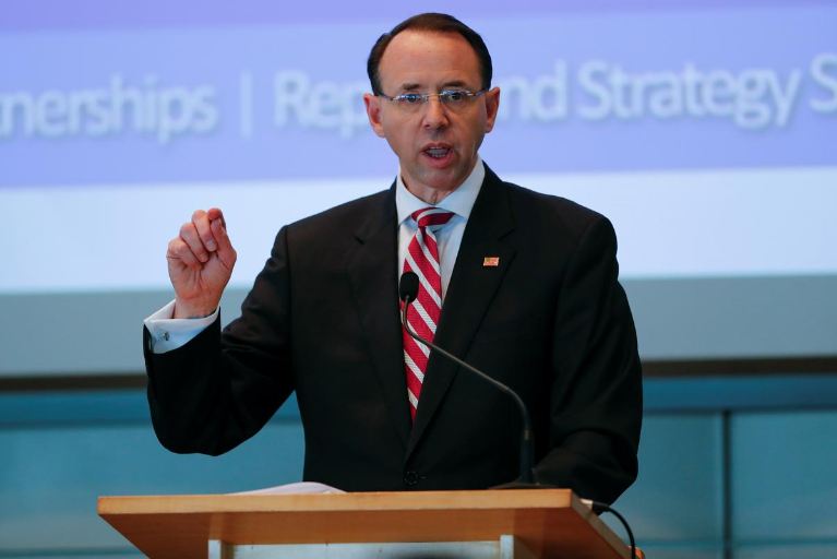 US Deputy Attorney General Rod Rosenstein resigns