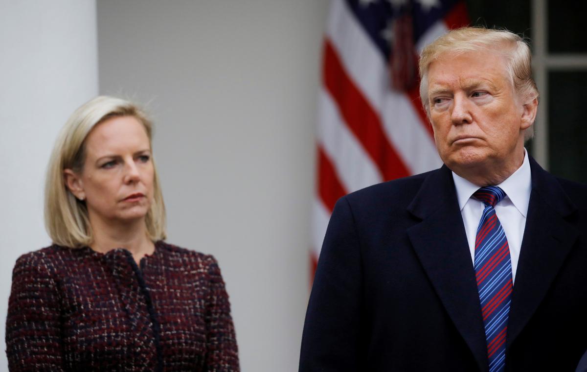 US Homeland Security Secretary Nielsen resigns