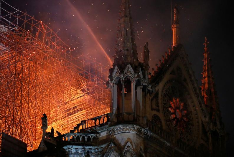 Fire guts Notre-Dame Cathedral in Paris; Macron pledges to rebuild