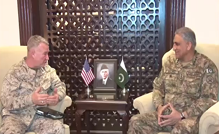 US CENTCOM delegation, COAS Qamar Bajwa discuss regional security