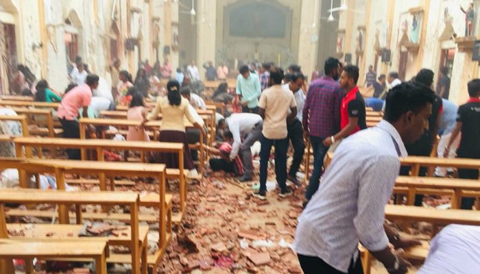 215 dead, more than 500 injured in attacks on Sri Lankan churches, hotels