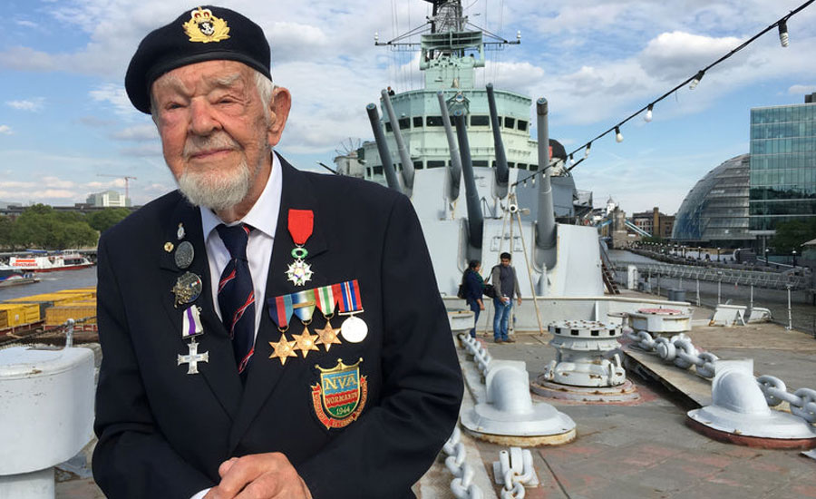 Blood, thunder at sea: British veteran remembers D-Day