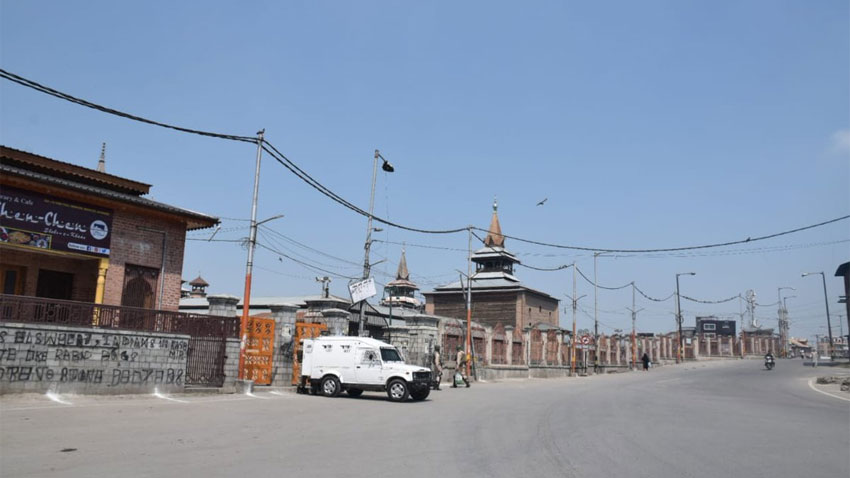 Complete shutdown observed in Indian-held Jammu Kahsmir