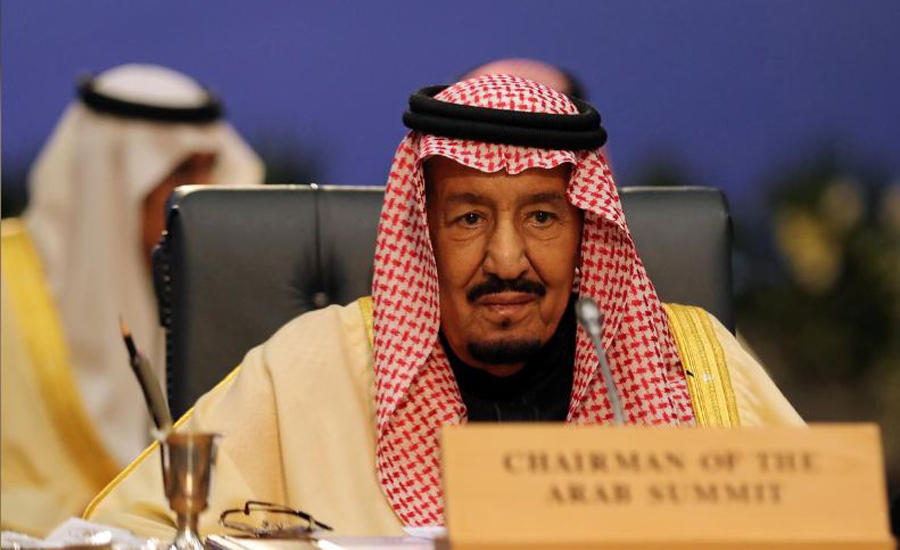 Saudi King Salman calls for firm Arab stance against threats from Iran