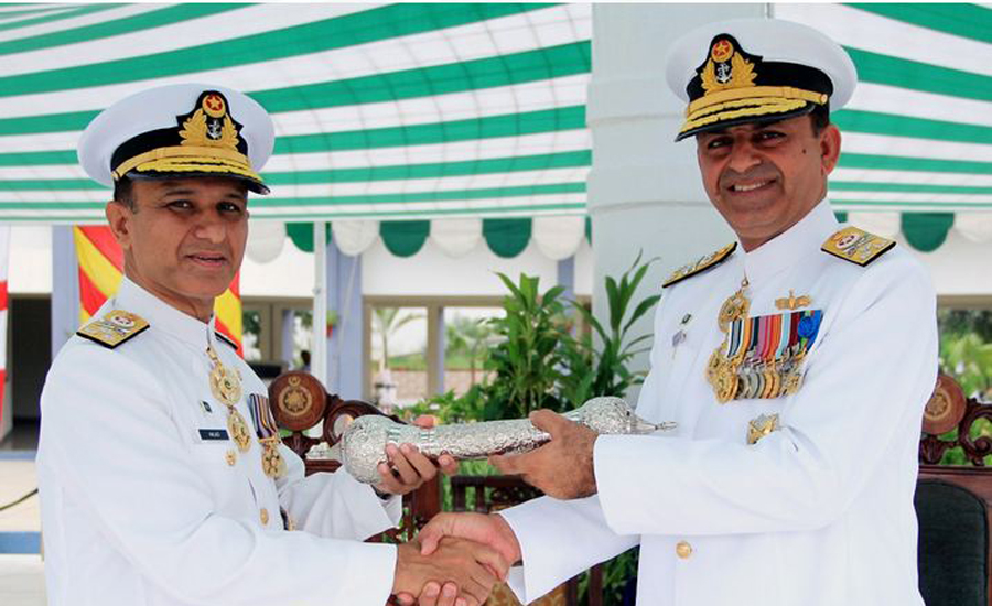 Vice Admiral Amjad Niazi takes over as Commander Karachi