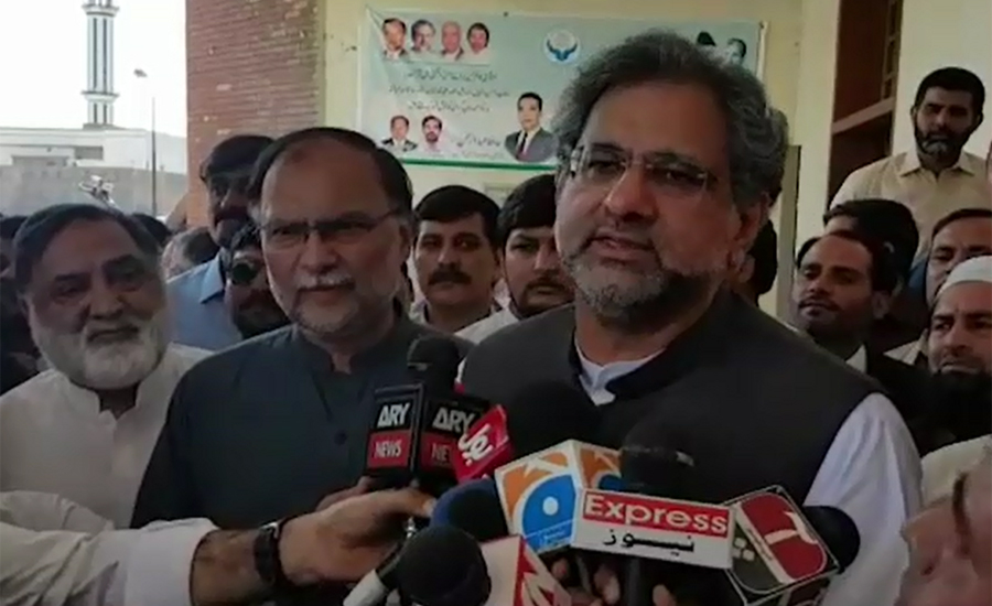 Curse on those seeking and giving NRO, says Shahid Khaqan Abbasi