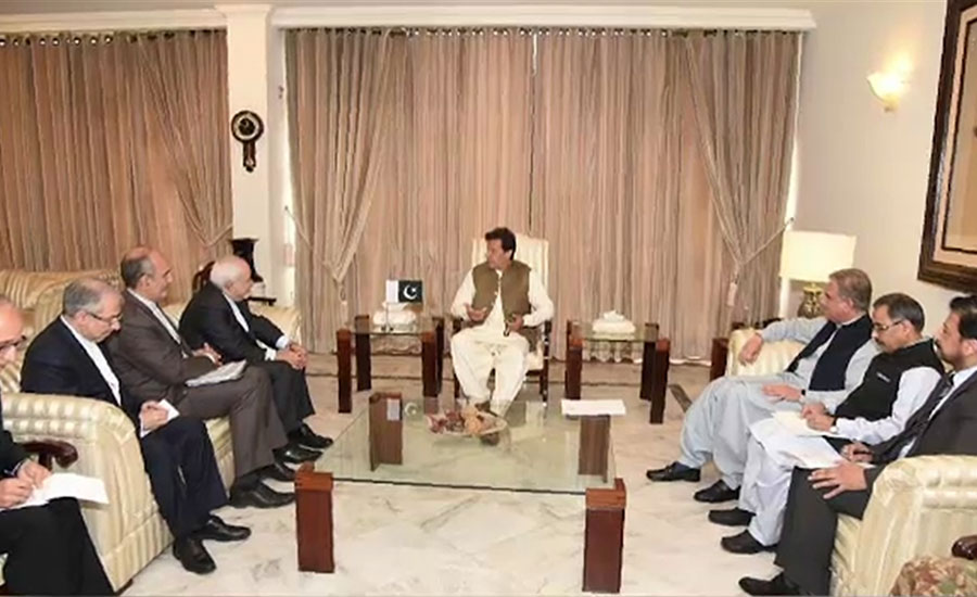 PM Imran Khan, Iranian FM discuss bilateral relations