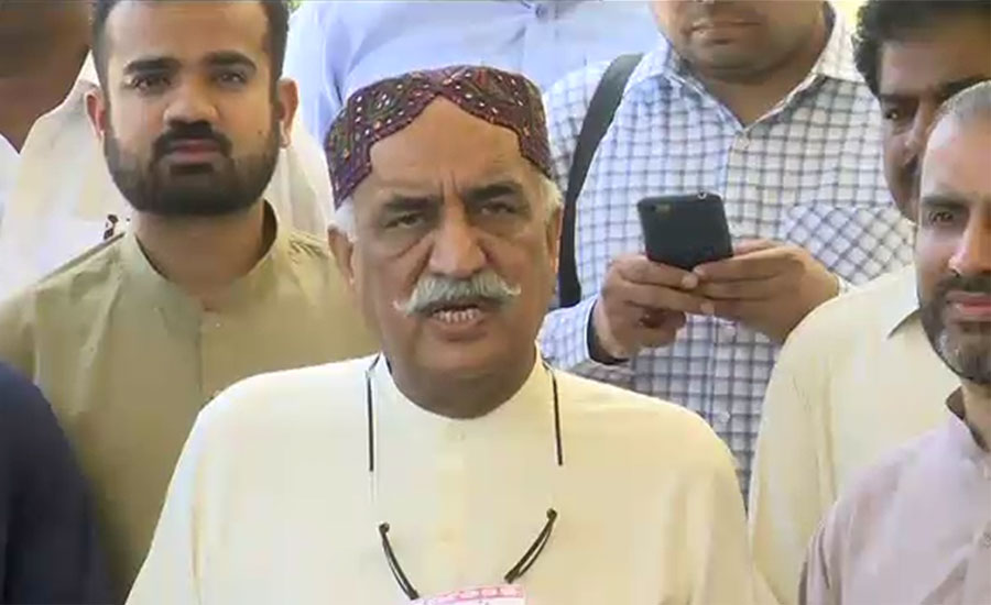 Nexus of Imran-NAB exposed before public after Aleem’s bail: Khursheed