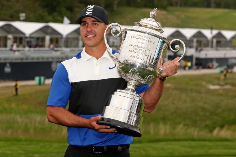 Golf: Koepka survives to win PGA after crowd sense a collapse