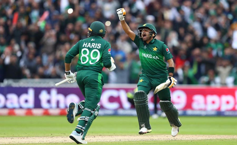 Babar, Haris guide Pakistan to six-wicket win over New Zealand in World Cup