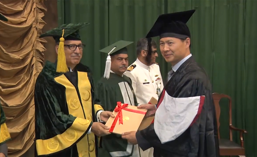 President Arif Alvi lauds NDU’s role in preparing future civil-military leadership