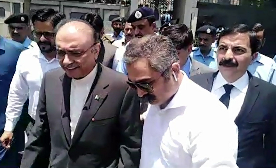 Zardari withdraws bail pleas in Park Lane, Tosha Khana cases