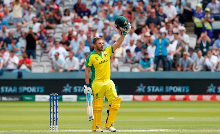 England fight back after Finch century helps take Australia to 285-7