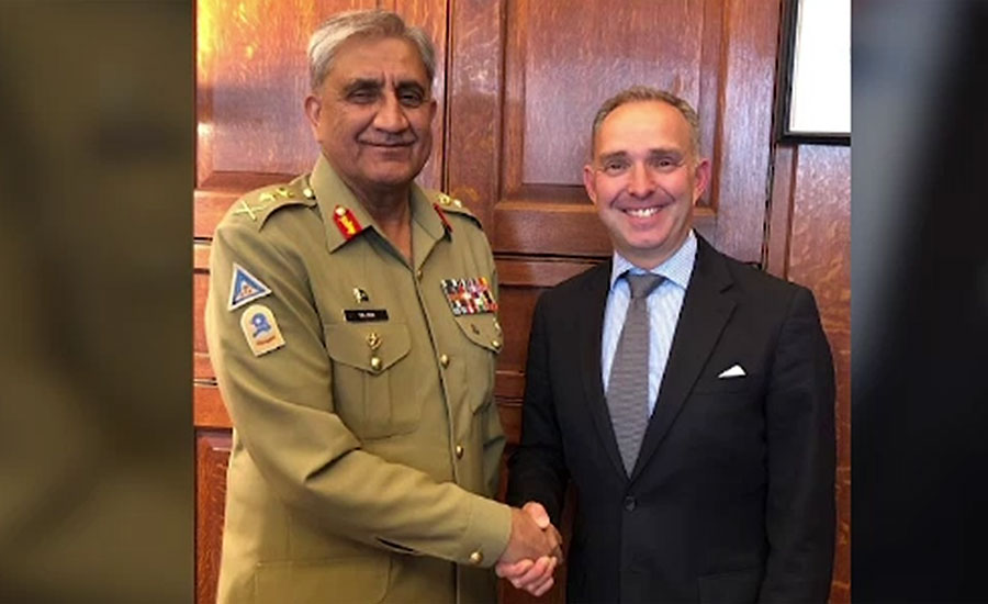 COAS Qamar Bajwa, UK NSA Mark Sedwill discuss Afghan peace process