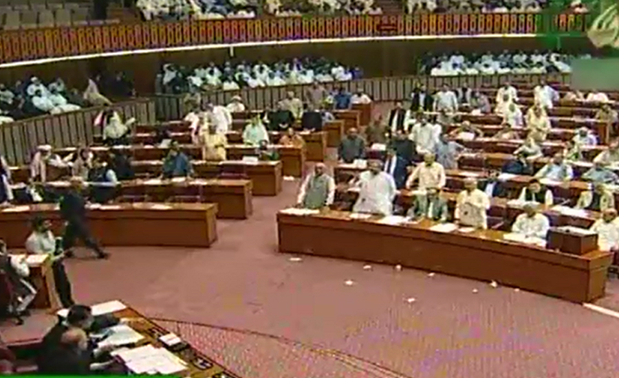 NA session adjourned as Shehbaz Sharif unable to complete speech for third day