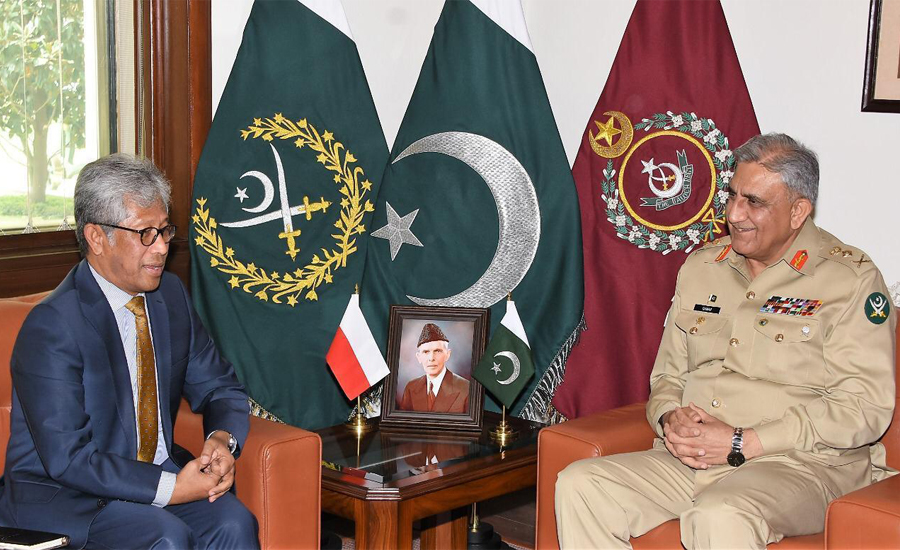 COAS Qamar Bajwa, Indonesian ambassador discuss enhanced defence cooperation