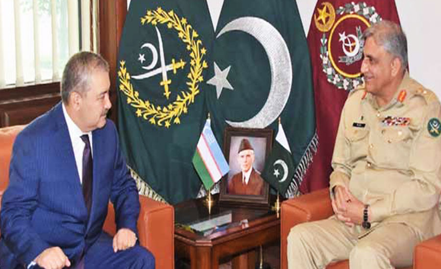 COAS, Uzbekistan’s Abdusalom Azizov discuss mutual cooperation