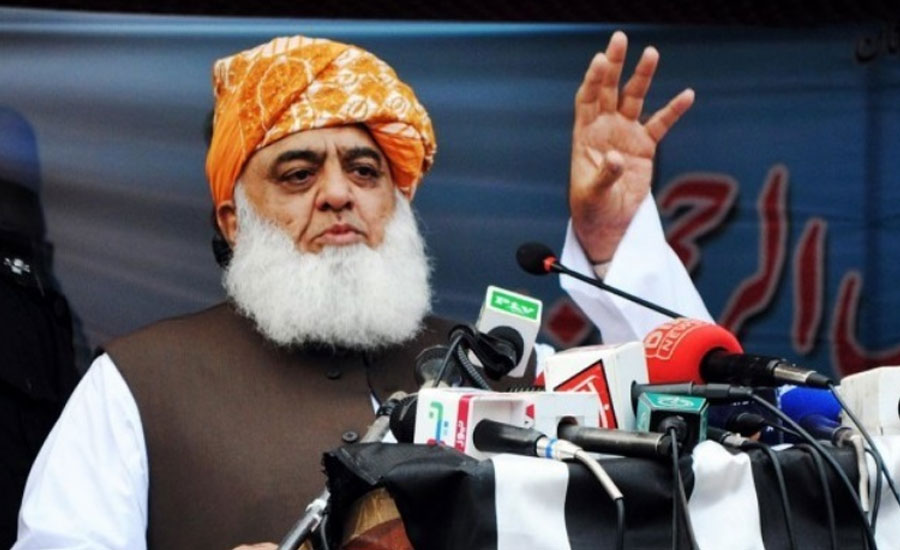 Fazl warns govt to step down otherwise face march towards Islamabad