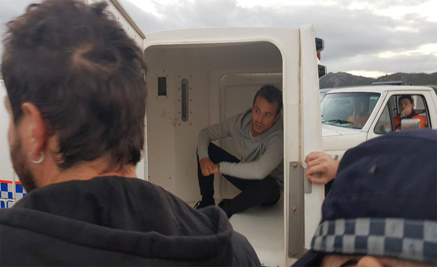 Australia detains French TV crew filming Queensland anti-coal protest