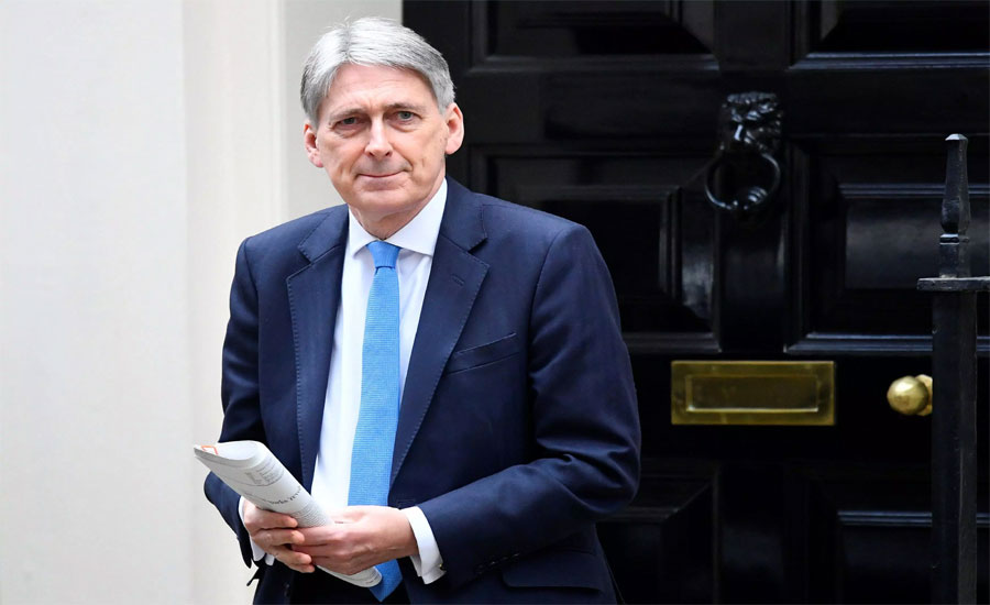 UK finance minister Hammond to resign on Wednesday over no-deal Brexit