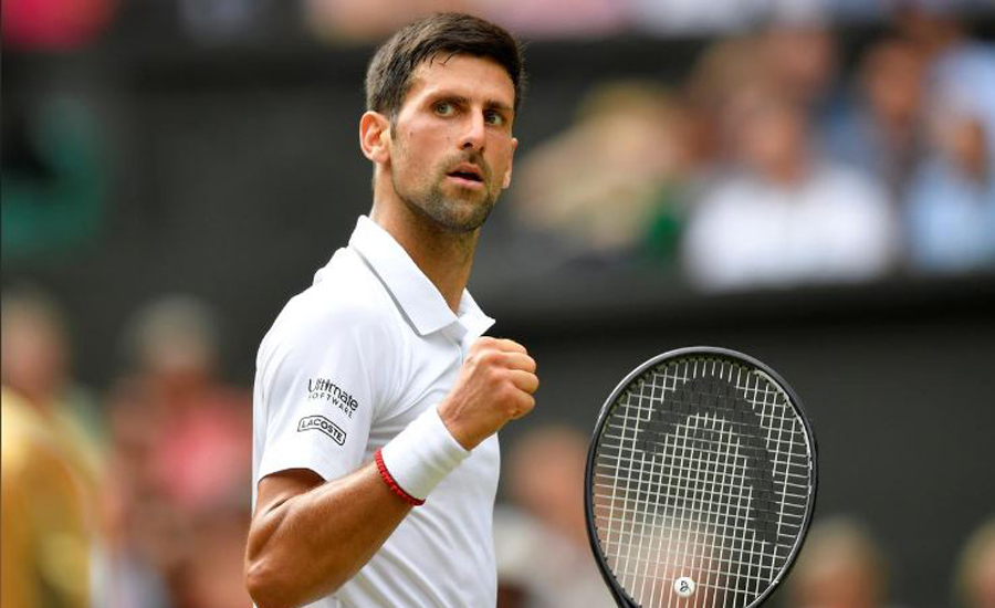 Djokovic, Federer charge into Wimbledon final