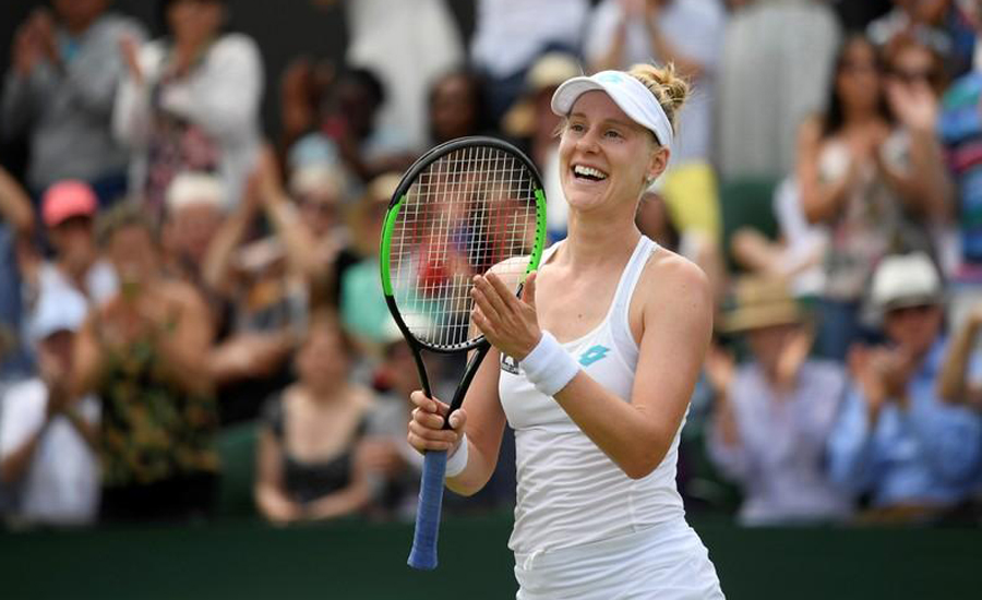 Riske rewarded in Barty battle at Wimbledon