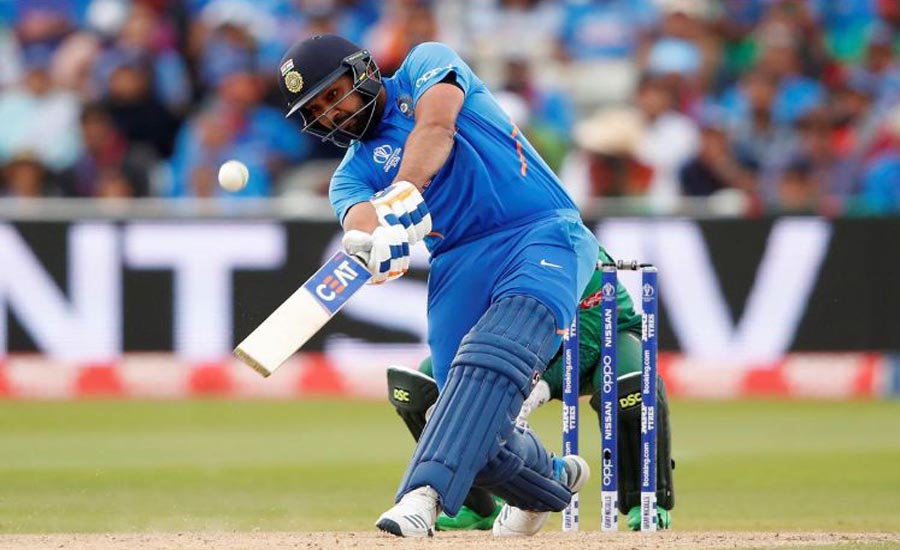 Rohit century powers India to 314-9 against Bangladesh