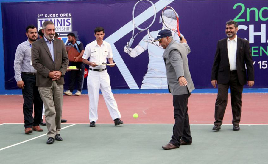 CJCSC Open Tennis Championship kicks off in Karachi