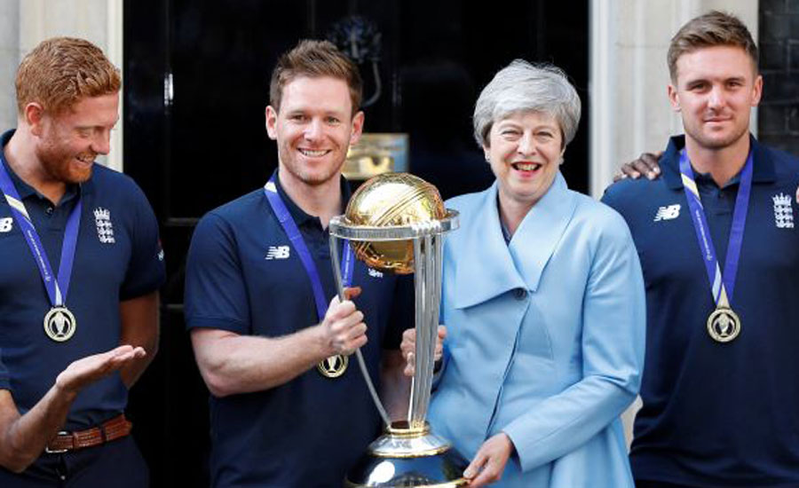 May hosts victorious England cricket team