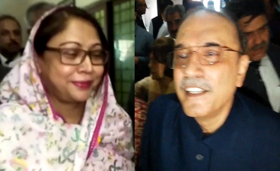 Zardari, Faryal get another 10-day physical remand in fake bank accounts cases