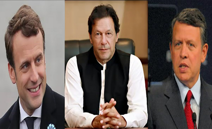 PM Imran Khan apprises French president, Jordan king of situation in IOJ&K