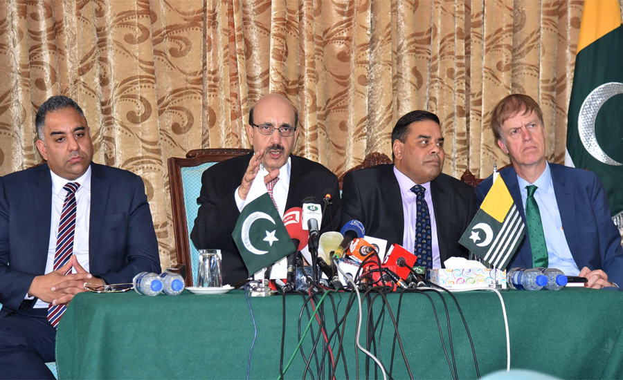 Modi robbed Kashmiris of their rights, says AJK president Sardar Masood